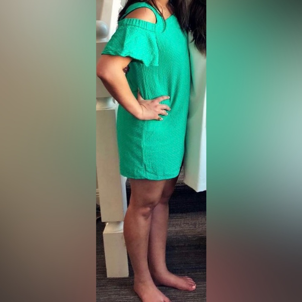 J. Crew off shoulder mini dress - Picture 4 of 4